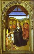 Dieric Bouts The Adoration of Angels oil painting on canvas
